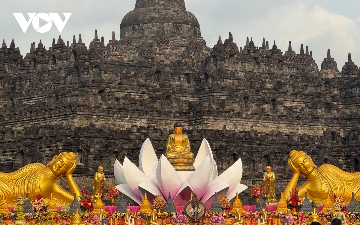 Hòa hợp tôn giáo ở Indonesia trong lễ hội Vesak 2025
